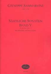 Sämtliche Sonaten Band 5 -Giuseppe Sammartini