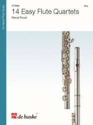 14 easy Flute Quartets : - Pascal Proust