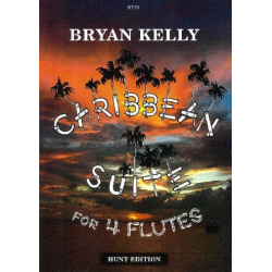Caribbean Suite for 4 flutes - Bryan Kelly