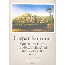 Quartett C-Dur op.37 - für - Caspar Kummer