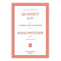 Streichquartett D-Dur op.13 - Hans Pfitzner