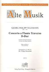 Concerto D-Dur für Flöte und Streicher - Georg Philipp Telemann