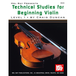 Technical Studies Level 1 for violin - Craig Duncan