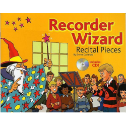 Recorder Wizard Recital Pieces (+CD) - Emma Coulthard