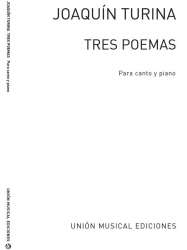 3 Poemas op.81 para Canto y Piano - Joaquin Turina