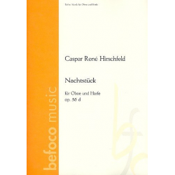 Nachtstück op.56d für Oboe - Casper René Hirschfeld