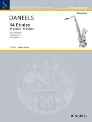 14 études pour saxophone - Francois Daneels