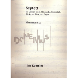 Septett op.4 : - Jan Koetsier