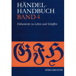 HAENDEL-HANDBUCH : BAND 4, - Carl Friedrich Abel