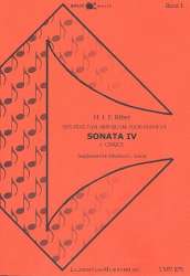 Sonata IV a cinque für 2 Trompeten, - Heinrich Ignaz Franz von Biber