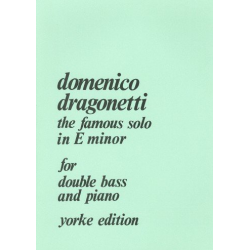 The famous Solo in e minor - Domenico Dragonetti