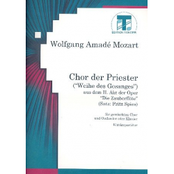 Chor der Priester für gem Chor und - Wolfgang Amadeus Mozart
