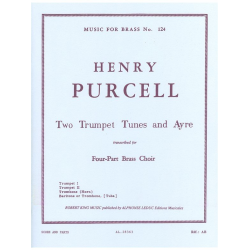 2 TRUMPET TUNES AND AYRE TRANS- - Henry Purcell
