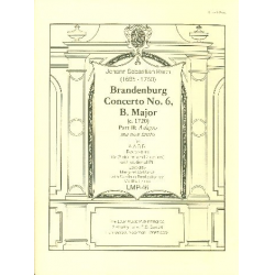 Brandenburgisches Konzert b major part 2: - Johann Sebastian Bach