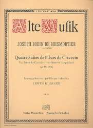 4 Suites de pièces de clavecin op.59 - Joseph Bodin de Boismortier