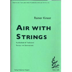 Air with Strings für 2 Flöten und - Rainer Kinast