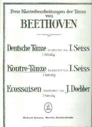 Kontre-Tänze für Klavier - Ludwig van Beethoven