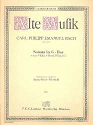 Sonata G-Dur WQ 157 - Carl Philipp Emanuel Bach