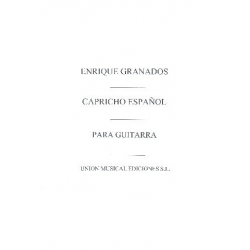 Capricho espanol op.39 para guitarra - Enrique Granados