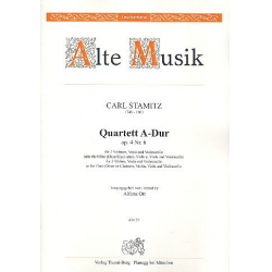 Streichquartett A-Dur op.4,6 - Carl Stamitz