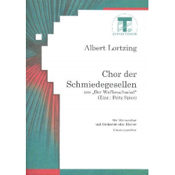 Chor der Schmiedegesellen aus - Albert Lortzing