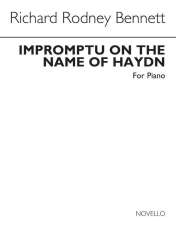 Impromptu On The Name Of Haydn : - Richard Rodney Bennett