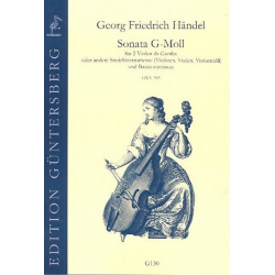 Sonate g-Moll HWV393 für - Georg Friedrich Händel (George Frederic Handel)