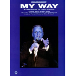 My way : Einzelausgabe (en) - Paul Anka