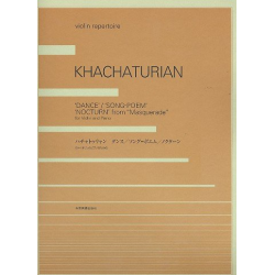 3 pieces for violin and piano -Aram Khachaturian