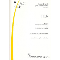 Hiob für Soli, Chor Orchester - Fanny Cecile Mendelssohn (Hensel)