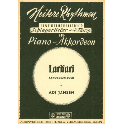 Larifari für Akkordeon - Adi Jansen