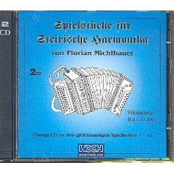Spielstücke für die steirische Harmonika 2 CD's - Florian Michlbauer