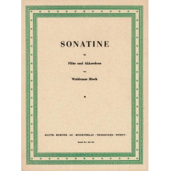 Sonatine für Flöte und Akkordeon - Waldemar Bloch