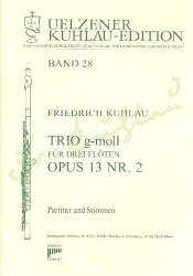 Trio g-Moll op.13,2 für 3 Flöten - Friedrich Daniel Rudolph Kuhlau