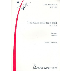 Präludium und Fuge d-Moll op.16/3 - Clara Schumann