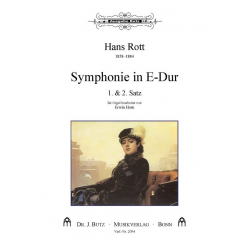 Sinfonie E-Dur (1. und 2. Satz) : - Hans Rott