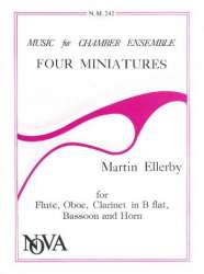 4 Miniatures for flute, oboe, clarinet - Martin Ellerby
