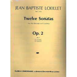 12 Sonatas op.2 vol.1 (nos.1-3) - Jean Baptiste Loeillet de Gant