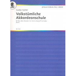 Volkstümliche Akkordeon-Schule - Gustav Kanter