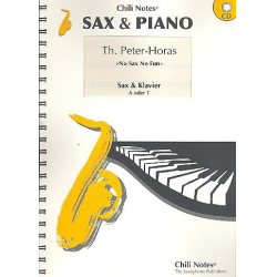 No Sax No Fun (+CD) für Saxophon (A/T) - Thomas Peter-Horas