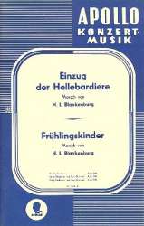 Einzug der Hellebardiere    und - Hermann Ludwig Blankenburg