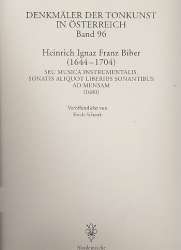 Seu musica instrumentalis...: - Heinrich Ignaz Franz von Biber