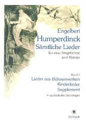 Sämtliche Lieder Band 5 - Engelbert Humperdinck