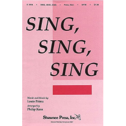 Sing Sing Sing : for mixed chorus - Louis Prima