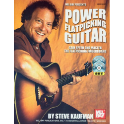 Power Flatpicking Guitar (+DVD +CD) -Steve Kaufman
