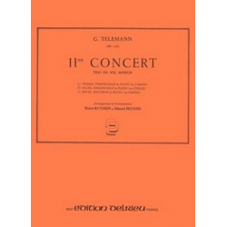 Konzert Nr.2 für Flöte, Violoncello - Georg Philipp Telemann