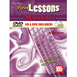 First Lessons (+CD+DVD) for mandolin - Dix Bruce