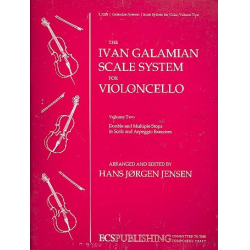 The Scale System for Violoncello vol.2 - Ivan Galamian