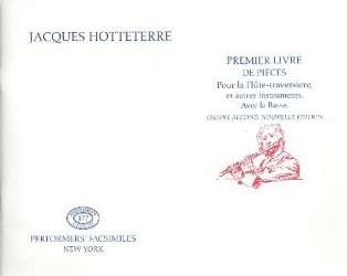 Livre de Pieces Vol.1 pour - Jacques-Martin Hotteterre ("Le Romain")
