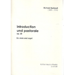 Introduction und Pastorale op.28 - Richard Bartmuss